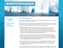 Tablet Screenshot of krilloel-preisvergleich.com